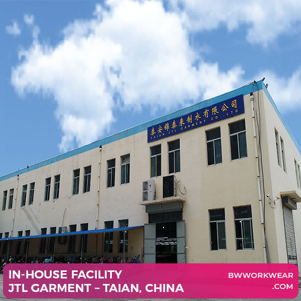 IN-HOUSE FACILITY JTL GARMENT – TAIAN, CHINA_Square