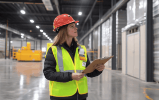female-worker-custom-safety-vest-clipboard-logistics-hub
