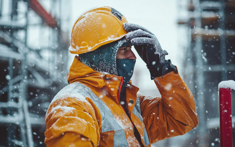 orange-insulated-jacket-worker-adjusting-hood orange-insulated-jacket-worker-adjusting-hood